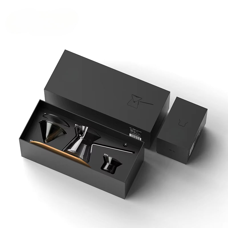 Tea & Coffee 2-in-1 Travel Pot | Minimalist Glass Portable Brewer