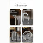 Lazy Magnetic Tea Pot with Tea-Water Separation – Borosilicate Glass Teapot with Infuser (600ml / 800ml / 1000ml)