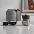 Lazy teapot anti-scalding breakthrough point teapot turning high temperature resistant glass rotating pot tea separation cup