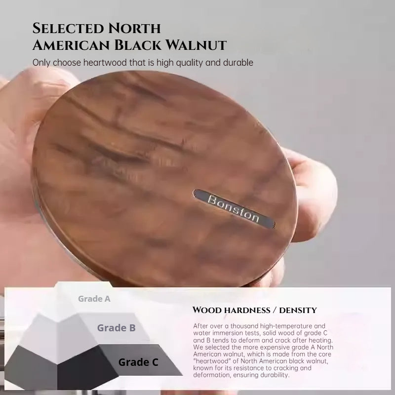 Smart Magnetic Teapot | Lazy Tea Maker with Tea-Water Separation | 600ml Glass Infuser Pot