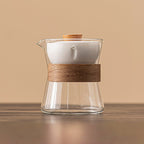 Lazy teapot anti-scalding breakthrough point teapot turning high temperature resistant glass rotating pot tea separation cup