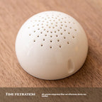 Lazy teapot anti-scalding breakthrough point teapot turning high temperature resistant glass rotating pot tea separation cup