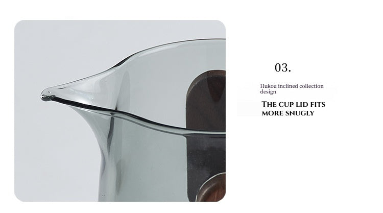 300ML Portable Magnetic Tea Infuser Bottle – Borosilicate Glass with Wood Lid & Travel Case