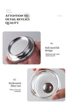 300ML Portable Magnetic Tea Infuser Bottle – Borosilicate Glass with Wood Lid & Travel Case